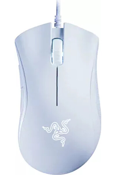 RAZER Mouse pentru jocuri DeathAdder Essential 2021 Alb rz01-03850200-r3m1