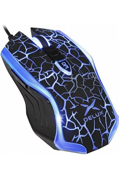 Delux Mouse Gaming M557 Negru