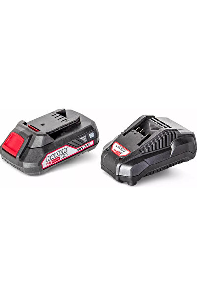 Raider Incarcator si acumulator Li-ion 20V 2Ah pentru RDP-R20