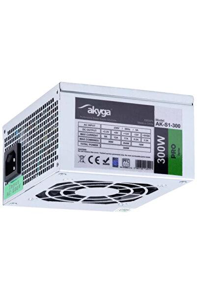 Akyga Τροφοδοτικό AK-S1-300, 5618029, 300W, ATX