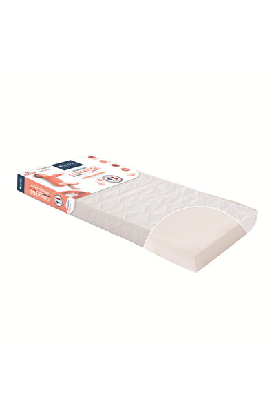 CANDIDE - Seasonal Baby Mattress - White 60 x 120 cm