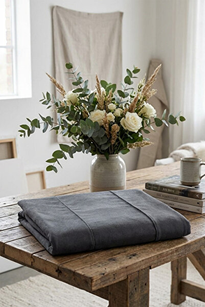 Mobpazar Başlık Kılıfı, Lavinya Yatak Başlık Kılıfı Antrasit