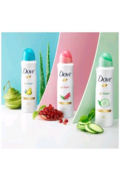 Dove (Dove) Dove Deodorant Antiperspirant Spray Mix, Go Fresh Castravete, Rod...