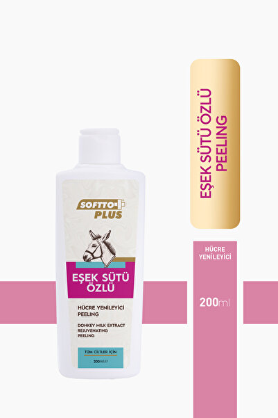 Softto Plus Eşek Sütü Özlü Peeling 200ml Peeling3535