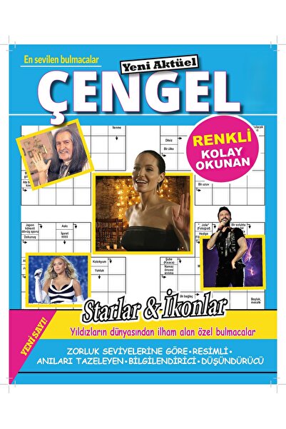 Turkuvaz Dergi YENİ AKTÜEL ÇENGEL BULMACA 26/1