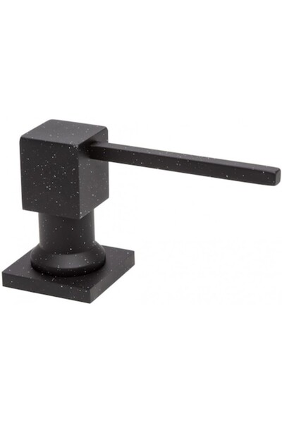 Gama Dozator de săpun pentru bucătărie Gama, finisaj granit negru grafit, cap...