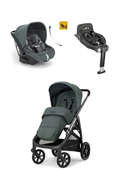 Inglesina Aptica Glam Tek El ile Açılabilen Çift Yön Bebek Arabası Yatabilen ...