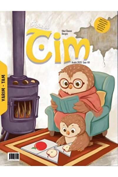 Türkiye Diyanet Vakfı Yayınları Cim Dergi Aralık 2025 (3-6 Yaş)
