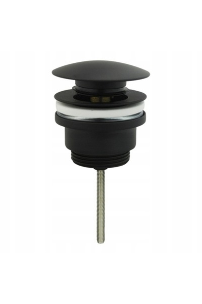 Tycner Sink plug, Tycner, 9 x 7 cm, Brass, Black