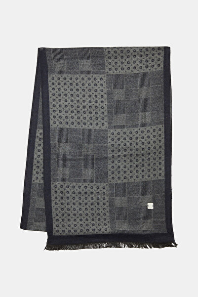 W Collection Kare and Flower Patterned Kashkol