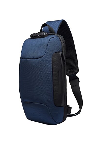 HALAMODO حقيبة كروس خارجية مقاومة للماء باللون الأزرق