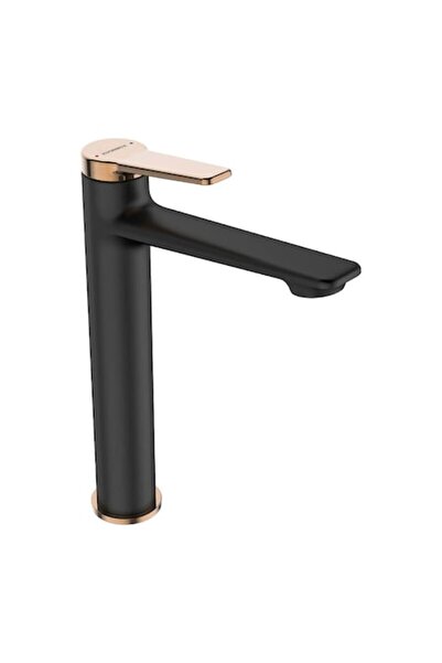 Kuchinox Robinet pentru chiuvetă înaltă, Laveo Alanis BQI 82ND, auriu roz și ...