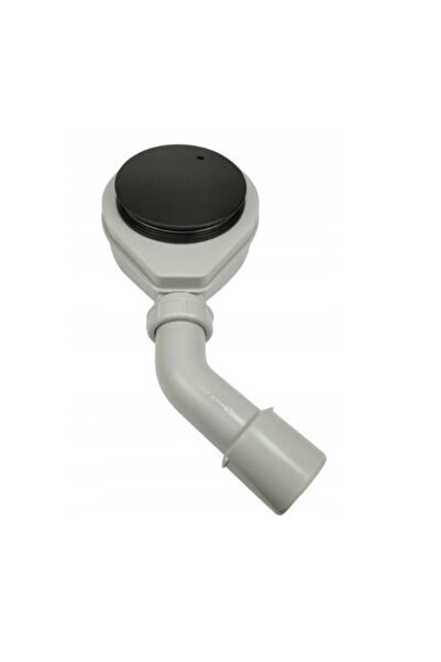 Tycner Sifon pentru cadă de duș, 90 mm, negru mat