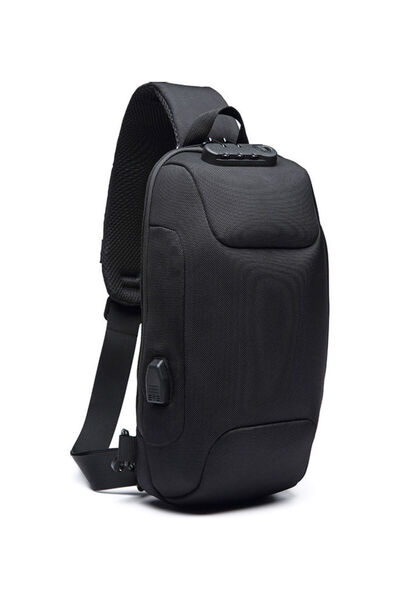 HALAMODO حقيبة صدر من قماش أكسفورد