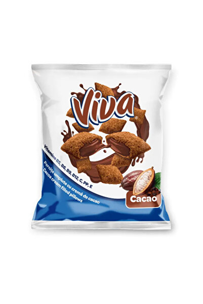VİVA Cocoa Cream Filled Biscuits 50g