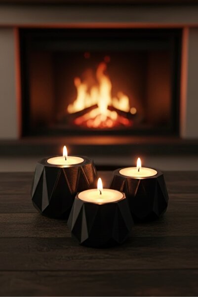 cevherprint lık: Özel Tasarım 3D Baskı Mumluk | Ev Hediyesi / Ofis Dekorasyon...