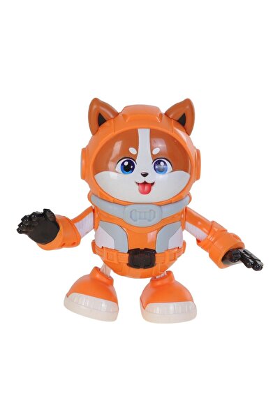 hak-iş oyuncak Dans Eden Astronot Köpek Robot Işıklı Müzikli Oyuncak