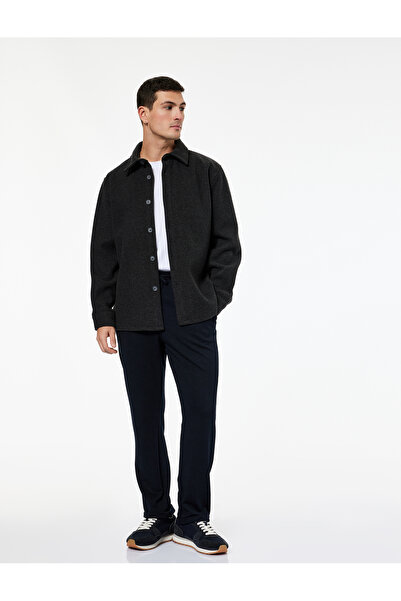 Koton Regular Fit Pocketed Waist-Tied Trousers