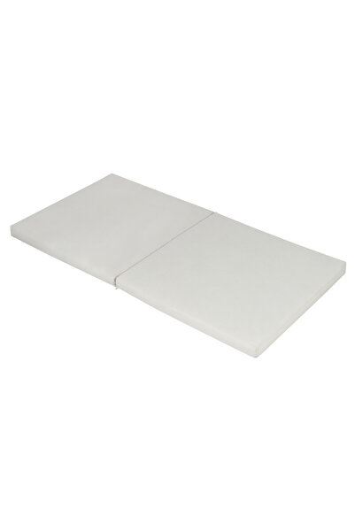 Tineo - Foldable Mattress w/ Removable Cover Grey 60 x 120cm