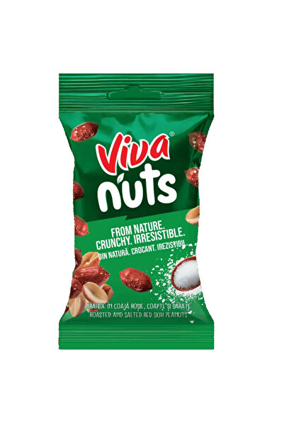 VİVA Nuts – Roasted Peanuts with Red Skin – 100 g
