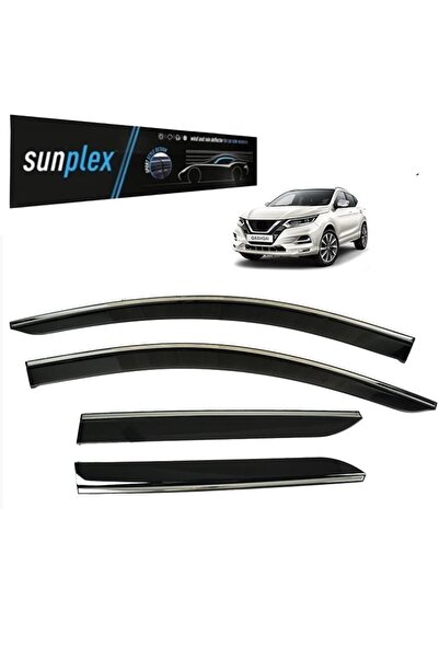 SUNPLEX Kromlu Cam Rüzgarlığı Nissan Qashqai J11 2014-2021 ile uyumlu