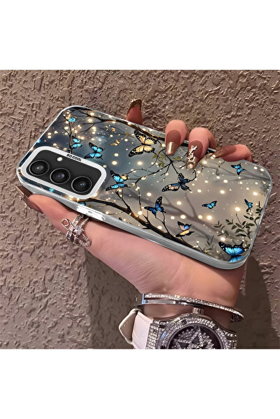 Hontinga حافظة هاتف متوافقة مع هاتف سامسونج جالاكسي S23 Fe، حافظة جميلة على ش...