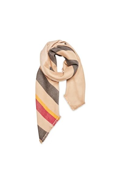 Tommy Hilfiger MODERN SURPLUS BLANK Kadın Bej Eşarp