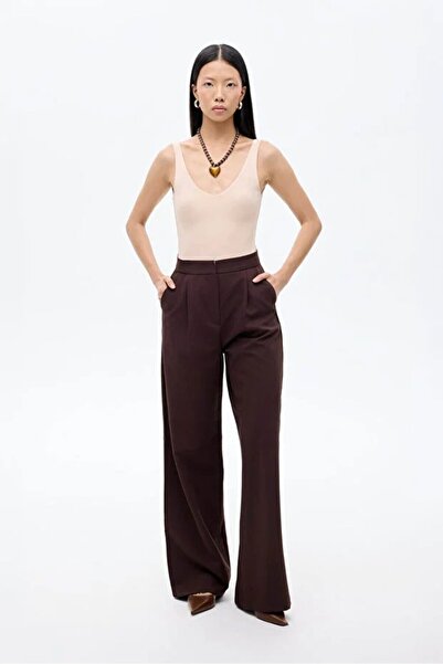 Quzu Kadın Kanvas Pantolon