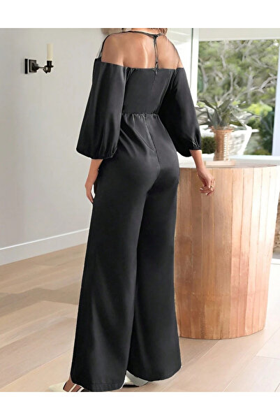 Sheya Shein long jumpsuit, black