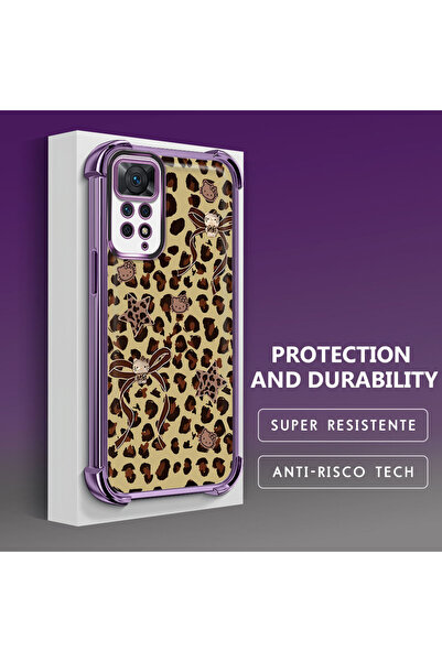 Hontinga جراب هاتف شفاف من السيليكون الناعم متوافق مع هاتف Xiaomi Redmi Note ...