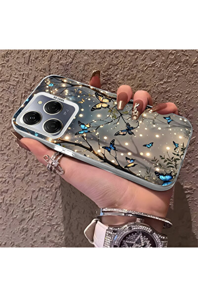 Hontinga حافظة هاتف متوافقة مع هاتف Tecno Spark 20 Pro 5G، حافظة جميلة على شك...