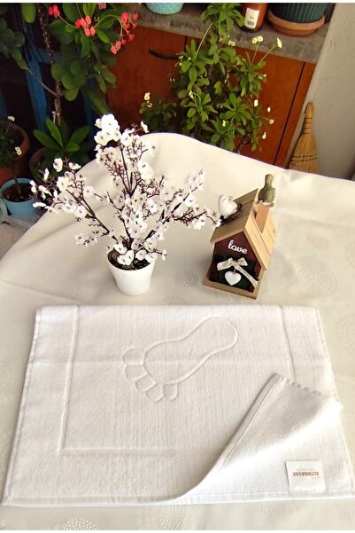 Altınbaşak (1 Piece) 50X70Cm. Large Luxury Foot Towel, Foot Mat, Towel Mat, Bathroom and Sink Mat