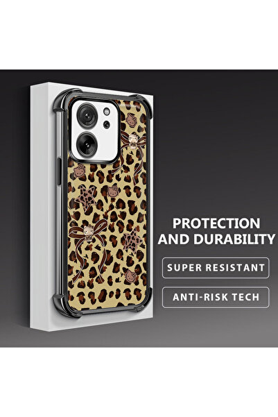 Hontinga حافظة هاتف شفافة من السيليكون الناعم متوافقة مع هاتف Xiaomi Mi 13T P...