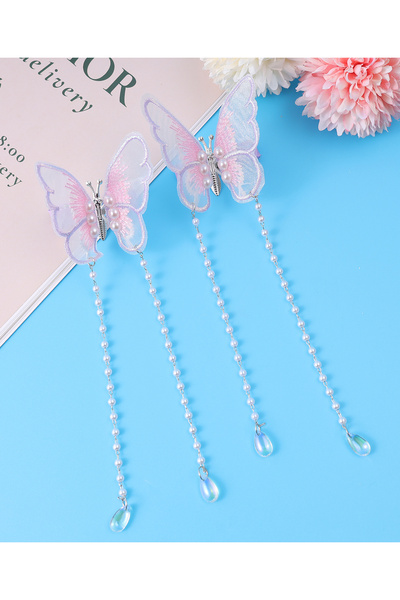 Mark & Mia مشابك شعر على شكل فيونكة وفراشة، تصميم جذاب، متعددة الاستخدامات، م...