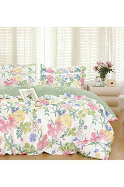 trendyhome Fine Cotton Underwear with Elastic 6 Pieces, Flowers, Multicolor, T321