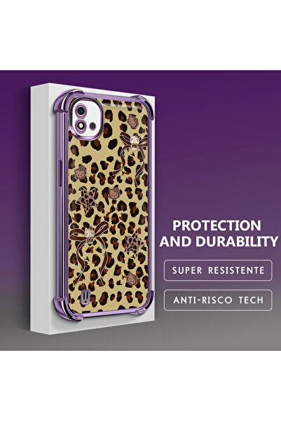 Hontinga جراب هاتف شفاف من السيليكون الناعم متوافق مع هاتف Realme C11 2021 مط...