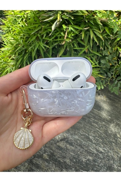 CASABLANCA Earphone Case with Oyster Charms Compatible with AirPods Pro 3