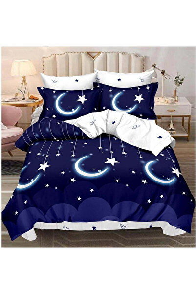 trendyhome Fine Cotton Underwear with Elastic 6 Pieces, Half-Moon, Navy Blue, T27