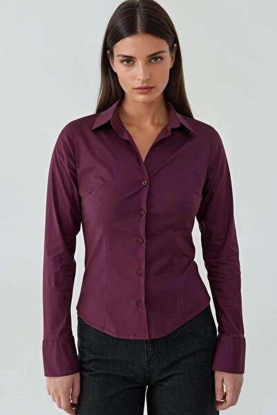 Hiccup Şık Uzun Kollu Düğmeli Gömlek