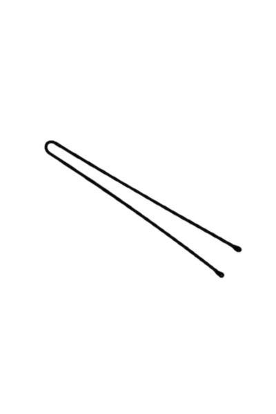 Pinart Ace de Coc profesionale pentru cocuri drepte 80 mm, negre, pachet de 2...
