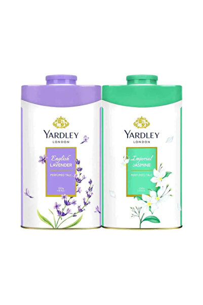 YARDLEY London English Lavender and Imperial Jasmine Perfumed Talc- 2X250gms