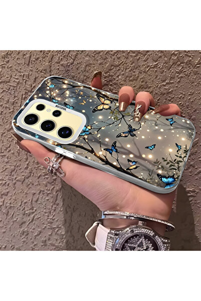 Hontinga حافظة هاتف متوافقة مع هاتف سامسونج جالاكسي S24 الترا، جميلة على شكل ...