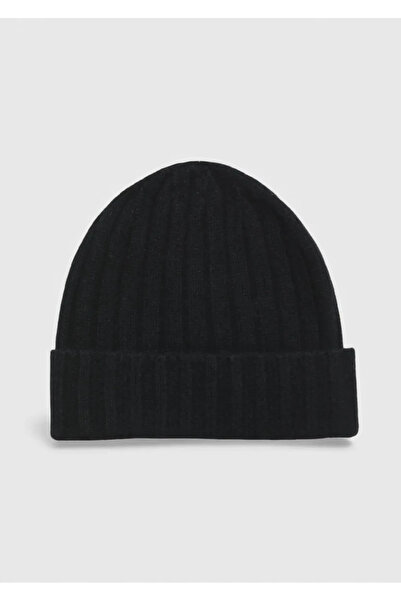 Ramsey Black 100% Cashmere Hat