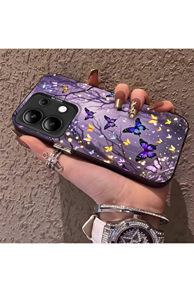 Hontinga حافظة هاتف متوافقة مع هاتف Xiaomi Redmi Note 13 4G، حافظة جميلة مضاد...