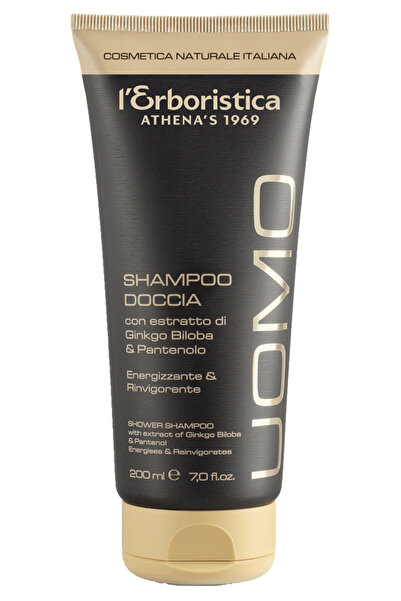 L'ERBORISTICA 2 in 1 shower gel and shampoo - for men, energizing, invigorati...