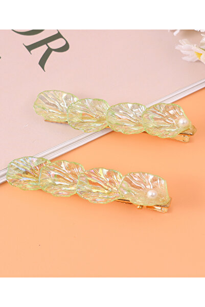 Mark & Mia مشابك شعر، تثبيت محكم، تصميم أنيق، خامة متينة، بنقشة صدفة اللؤلؤ، ...