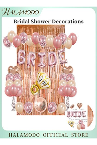 HALAMODO مجموعة زينة لحفلة توديع العزوبية مكونة من 36 قطعة، مثالية لتزيين الح...