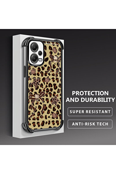 Hontinga حافظة هاتف شفافة من السيليكون الناعم متوافقة مع هاتف Xiaomi Redmi No...