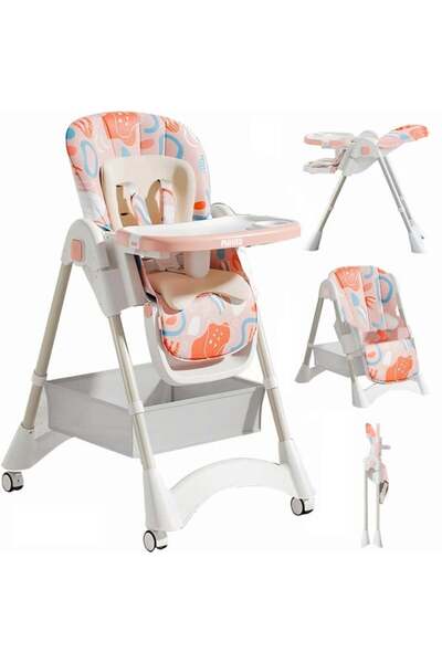 mavio 3-in-1 Dining Chair for Babies and Children, Model OMNY, 6-36 months, Adjustable Height