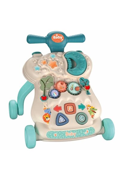 mavio Baby Walker, for Babies up to 36 Months, Lights and Sounds, 4 Wheels